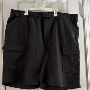 The North Face Men's Black Cargo Shorts